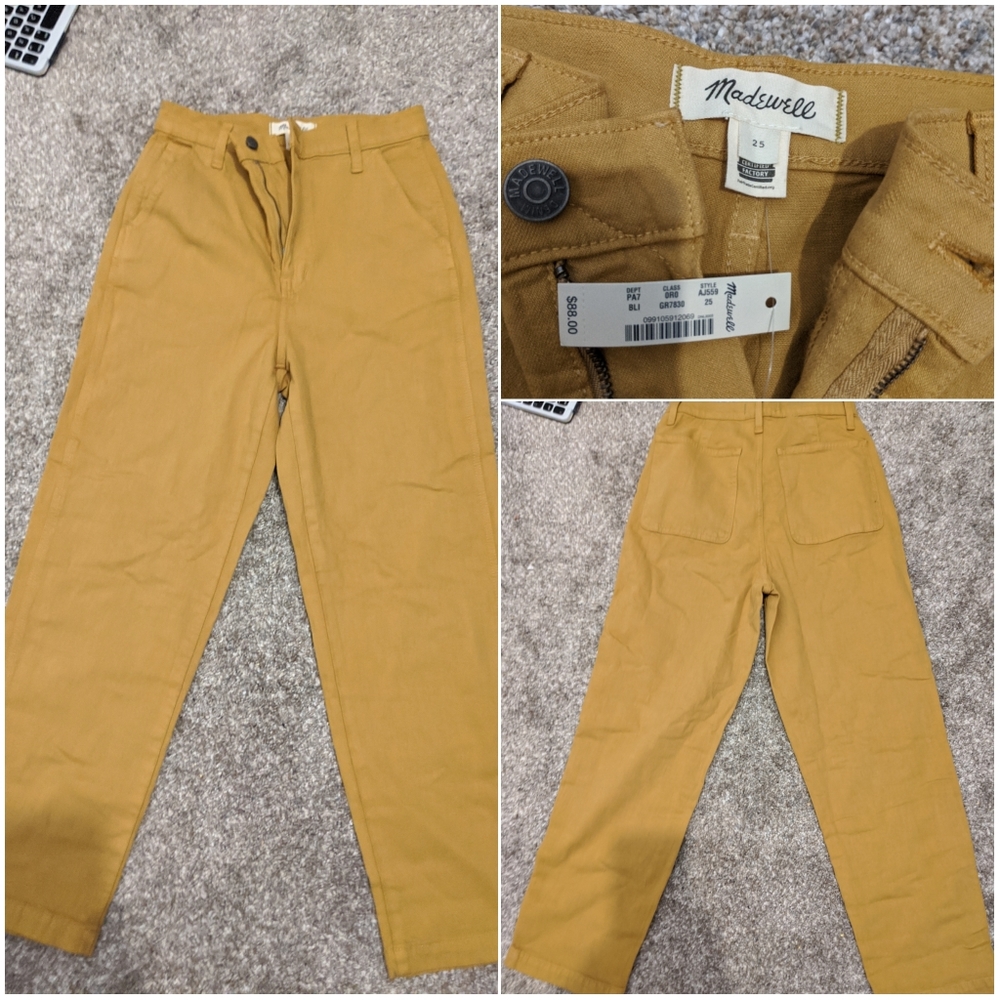 Madewell classic straight size 25